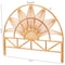 Bali & Pari Jasmine Modern Bohemian Natural Rattan King Size Standalone Headboard 243-13573-ZORO - alternate 2